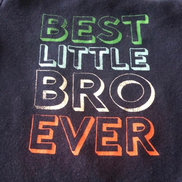 Little Brother Onesie 6M - Picture 2 of 5